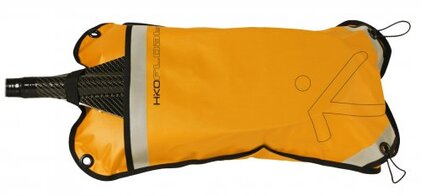 HIKO PADDLE FLOAT IN YELLOW WITH REFLECTIVE STRIPS - FOR SEA KAYAKING